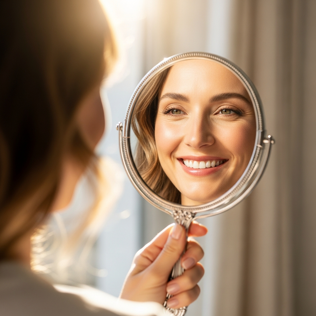 Confident smile after cosmetic dental treatment