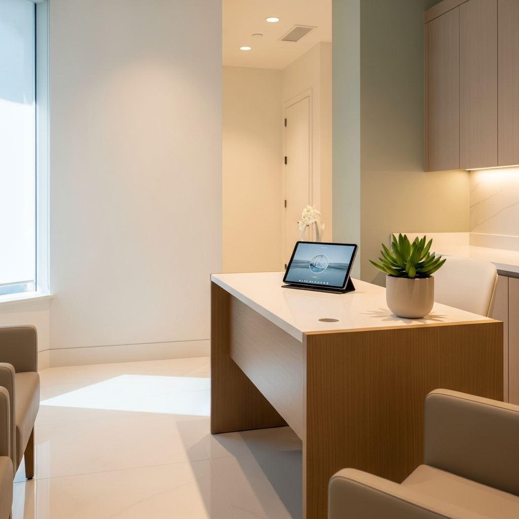 Med spa treatment room